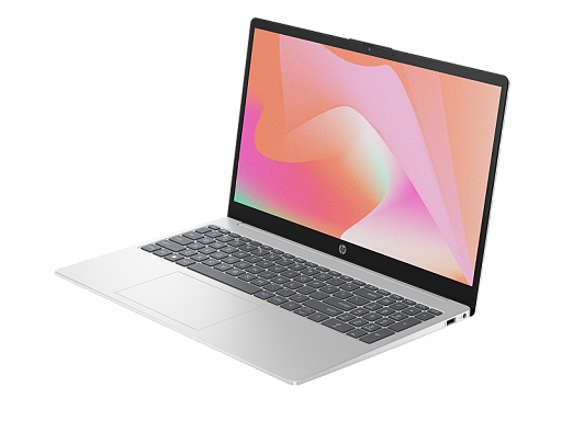 Ноутбук HP Laptop 15-fd0496nia Core i5-1334U 15.6 FHD (1920x1080)AG 8GB (1x8GB) DDR4 3200 512GB SSD,41Wh,MediaTek Wi-Fi 6E MT7902,1,6kg,1y,Silver,Dos,KB EngSilver