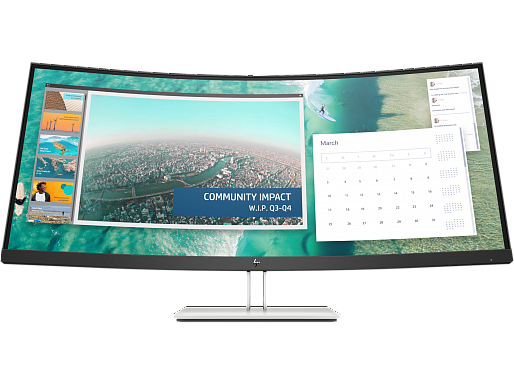 HP EliteDisplay E344c Monitor