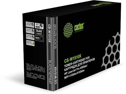 лазерный Cactus 510X черный (9700стр.) для HP LJ Pro 4003dw/MFP 4103dw/4103fdw