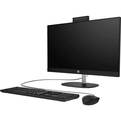 HP All-in-One 24-cr1007nh 23.8"(1920x1080 IPS)/Touch/Intel Core Ultra 5 125H(1.4Ghz)/16384Mb/512PCISSDGb/noDVD/Int:Intel Iris X/Cam/WiFi/war 1y/Jack Black/DOS + Eng kbd, mouse