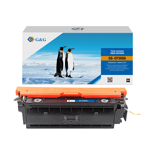 лазерный G&G 360A черный (6000стр.) для HP CLJ M552dn/M553dn/M553N/M553x