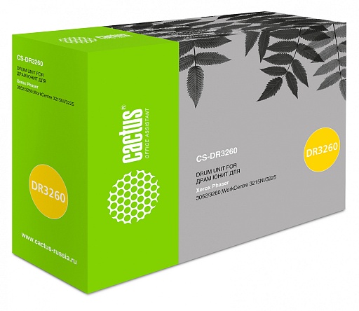 блок фотобарабана Cactus 101R00474 черный (10000стр.) для Ph 3052/3260/ WC 3215/3225 Xerox