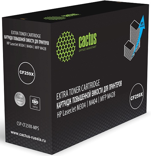 лазерный Cactus 259X черный (15000стр.) для HP LJ M304/M404/MFP M428