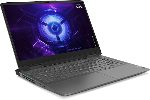 Lenovo LOQ 15IRH8 Core i7 13620H 16Gb SSD512Gb NVIDIA GeForce RTX4050 6Gb 15.6" IPS FHD (1920x1080) без ОС grey WiFi BT Cam