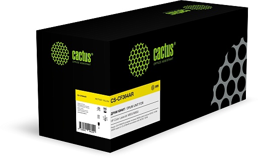 блок фотобарабана Cactus 364A желтый (30000стр.) для CLJ M855/M880 HP