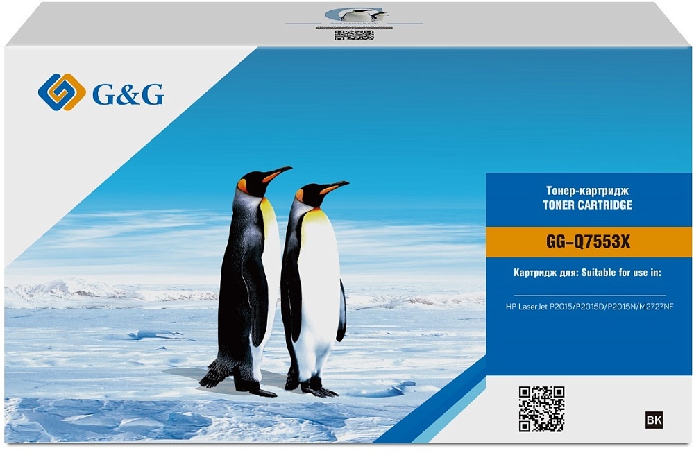 лазерный G&G Q7553X черный (7000стр.) для HP LJ P2010/P2014/P2015/M2727nf MFP лазерный G&G Q7553X черный (7000стр.) для HP LJ P2010/P2014/P2015/M2727nf MFP