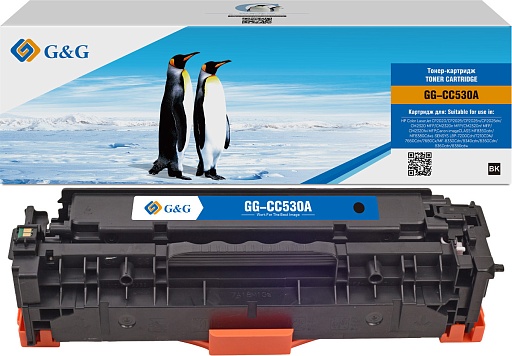 лазерный G&G 530A черный (3500стр.) для HP CLJ CP2020/CP2025/CM2320 MFP, MF8330/8350 лазерный G&G 530A черный (3500стр.) для HP CLJ CP2020/CP2025/CM2320 MFP, MF8330/8350