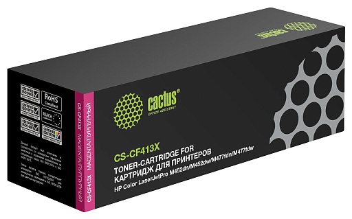 лазерный Cactus 413X пурпурный (5000стр.) для HP HP CLJ Pro M452dn/M452dw/M477fdn/M477fdw