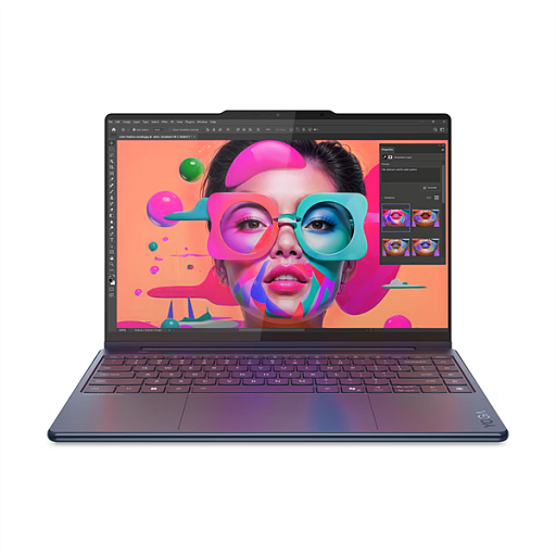 Ноутбук Yoga 9 2-in-1 14ILL10 14" 2.8K WQXGA+ (2880x1800) OLED 1100N Touch, Ultra 7 258V, 32GB Soldered LPDDR5x, 1TB SSD M.2, Arc Graphics 140V, WiFi7, BT, 5.0MP+IR Cam,75Wh,65W USB-C, Win 11 Home, 1Y, 1.32kg