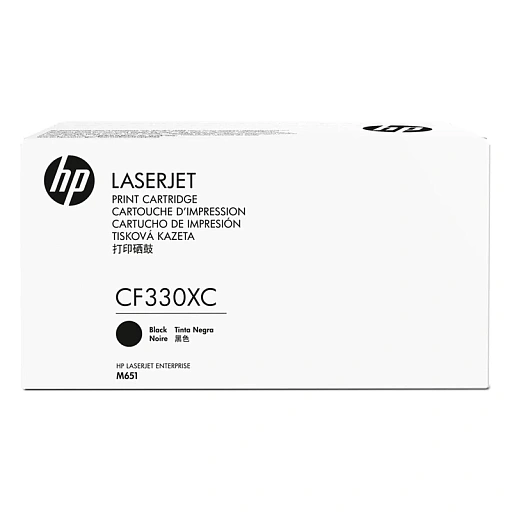 P 654X Blk Contract LaserJet Toner Cartridge