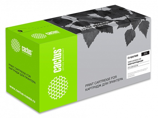 лазерный Cactus 670A черный (6000стр.) для HP CLJ 3500/3550/3700