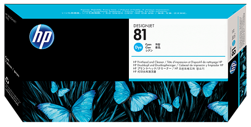 HP 81 Printhead Cyan
