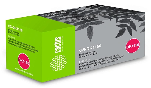 блок фотобарабана Cactus DK-1150 черный (100000стр.) для Mita M2040dn/ M2135dn/M2540dn Kyocera