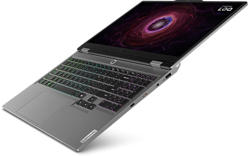 Lenovo LOQ 15IARP9 15.6" FHD IPS, AMD R7-7435HS, 16Gb, 1Tb SSD, NVidia RTX4060 8Gb, no OS, серый