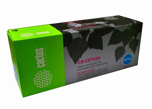 лазерный Cactus 743A пурпурный (7300стр.) для HP CLJ CP5220/CP5221/CP5223/CP5225/CP5227/CP5229