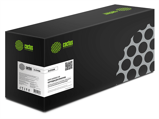 Лазерный Cactus CS-CF450A CF450A черный (12500стр.) для HP Color LJ Enterprise M652dn/M653dn/M681dh