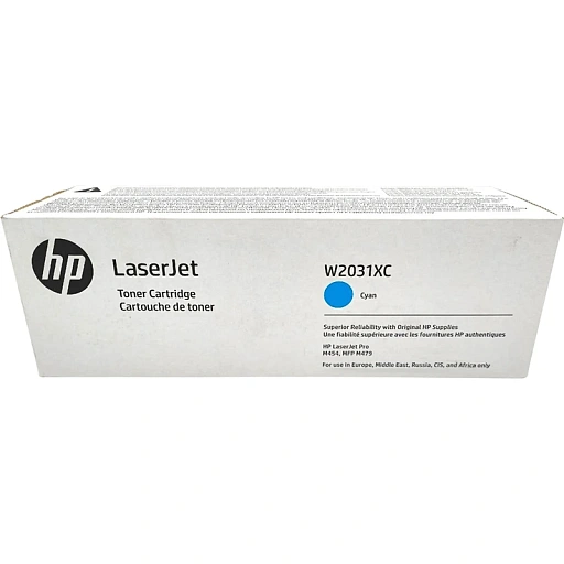 HP 415X Cyn Contract LaserJet Toner Crtg
