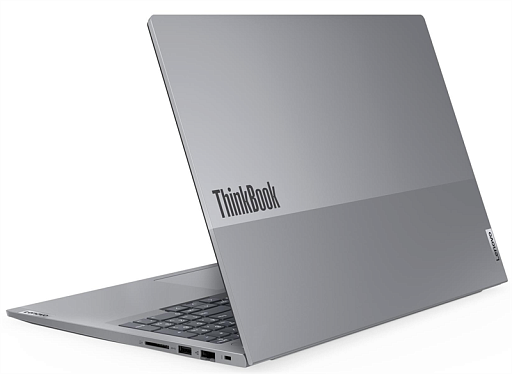 Ноутбук Lenovo ThinkBook 16 G7 ARP 16" WUXGA (1920x1200) IPS 300N, Ryzen 7 7735HS, 1x16GB DDR5-4800, 512GB SSD M.2, Radeon 680M, WiFi 6E, BT, FPR, TPM2, FHD+IR Cam, 45Wh, 65W USB-C, NoOS, 1Y, 1.7kg