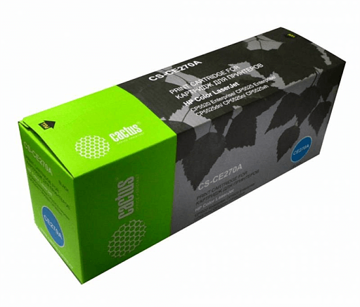 лазерный Cactus CS-CE270A CE270A черный (13000стр.) для HP LJ Ent CP5525