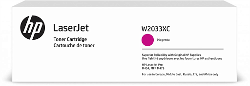 HP 415X лазерный пурпурный (6000 стр.) для LJ Pro M454dn/M454dw/M479fnw/M479fdn/M479fdw/M480
