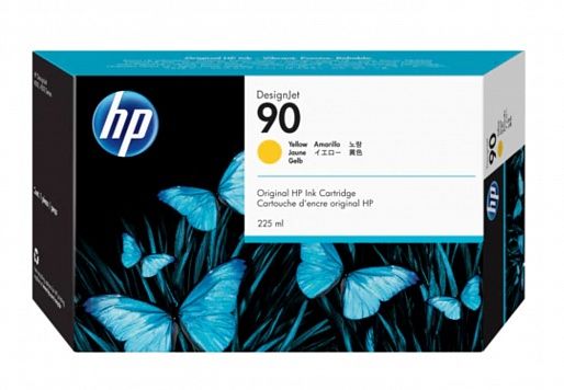 HP 90 Yellow 225 ml (C5064A)