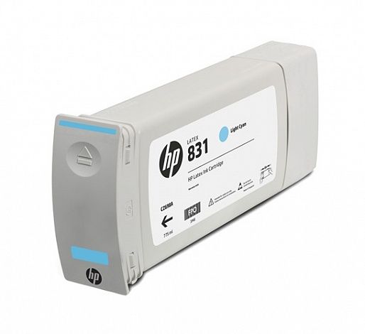 HP 831C Latex Light Cyan 775 ml