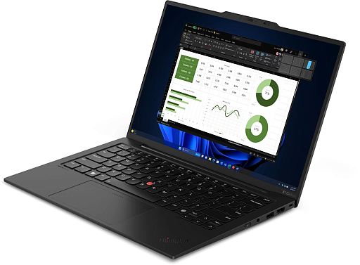 Lenovo ThinkPad X1 Carbon G12 Core Ultra 7 155U 32Gb SSD1Tb Intel Graphics 14" IPS WUXGA (1920x1200) Windows 11 Pro 64 black WiFi BT Cam