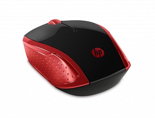 Беспроводная мышь HP 200 (красная)