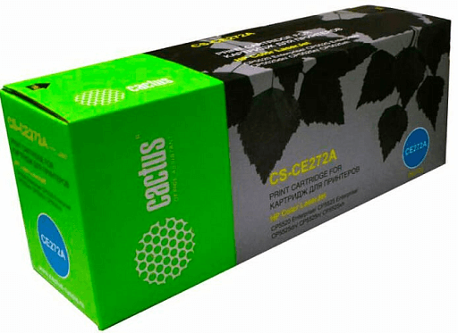 лазерный Cactus CS-CE272A CE272A желтый (15000стр.) для HP LJ Ent CP5525