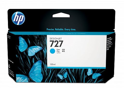 HP 727 Cyan 130 ml (B3P19A)