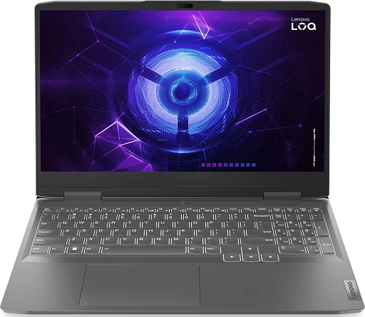 Lenovo LOQ 15IRH8 Core i7 13620H 16Gb SSD512Gb NVIDIA GeForce RTX4050 6Gb 15.6" IPS FHD (1920x1080) без ОС grey WiFi BT Cam