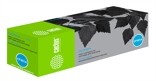 лазерный Cactus 401A голубой (1400стр.) для HP CLJ M252/252N/252DN/252DW/M277n/M277DW лазерный Cactus 401A голубой (1400стр.) для HP CLJ M252/252N/252DN/252DW/M277n/M277DW