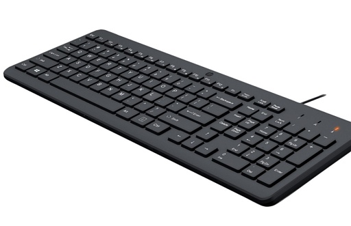 клавиатура Keyboard HP 150 Wired  (black) ENG/RUS