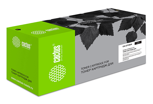 Cactus CS-CF460X CF460X черный (27000стр.) для HP Color LJ Enterprise M652dn/M653dn/M681dh Cactus CS-CF460X CF460X черный (27000стр.) для HP Color LJ Enterprise M652dn/M653dn/M681dh