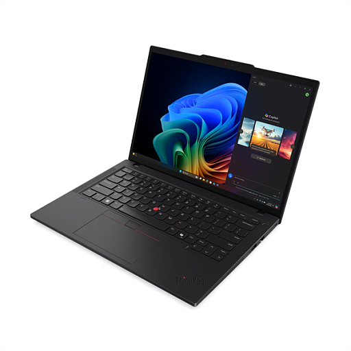 Ноутбук ThinkPad T14 Gen 6 14" WUXGA(1920x1200)IPS 400N, Ultra 5 225H, 16Gb DDR5-5600, 512Gb SSD m.2, Intel Graphics, WiFi 6E+BT, FPR,fTPM, cam 5MP+IR, 4cell 52.5Wh, 65W USB-C, Win11 Pro China, 1,4 kg,1Y