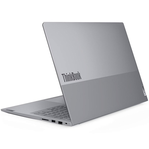 Ноутбук Lenovo ThinkBook 16 G9 IRL 16" WUXGA (1920x1200) IPS 400N, Core 5-210H, 16GB DDR5, 512GB SSD M.2, Integrated Graphics, WiFi7, BT, TPM2, FPR, FHD Cam, 48Wh, 65W USB-C, NoOS, 1Y