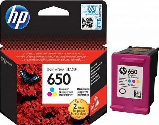 HP  HP 650 Tri-colour (CZ102AK)