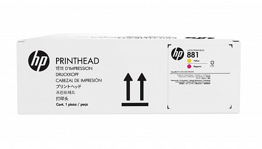 HP 881 Yellow/Magenta Printhead