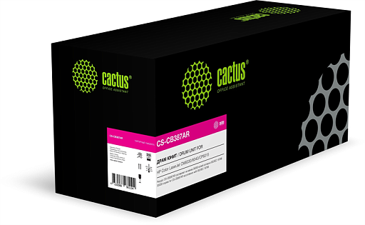 Блок фотобарабана Cactus CS-CB387AR CB387A пурпурный цв:35000стр. для CLJ CM6030/6040/CP6015 HP