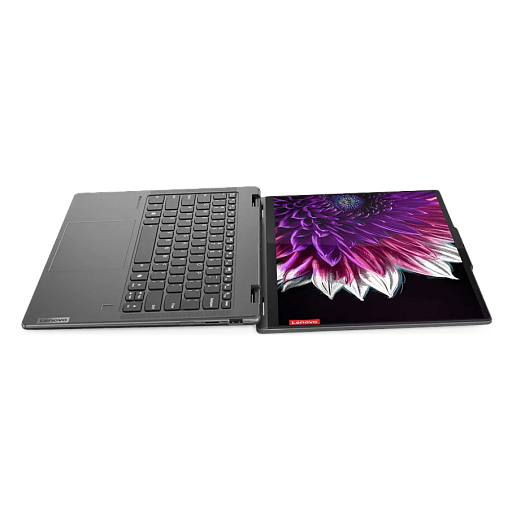 Lenovo Yoga 7 2-in-1 14IML9 14"(1920x1200 OLED)/Touch/Intel Core Ultra 5 125H(1.2Ghz)/16384Mb/512SSDGb/noDVD/Int:Intel Arc graphics/Cam/BT/WiFi/71WHr/war 1y/1.49kg/storm grey/Win11Home + 65W, Pen, RU kbd
