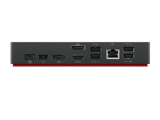док-станция ThinkPad Universal USB-C Dock (2x DP 1.4, 1x HDMI 2.0, 3x USB 3.1, 2x USB 2.0, 1x USB-C, 1x RJ-45, 1x Combo Audio Jack 3.5mm)