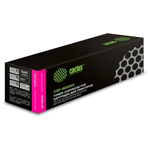 Лазерный Cactus 415X Пурпурный (6000стр.) для HP LJ M454/MFP M479