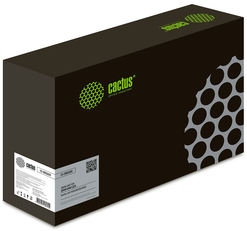 блок фотобарабана Cactus DR3200 черный (25000стр.) для DCP 8070/8070D/8085 Brother