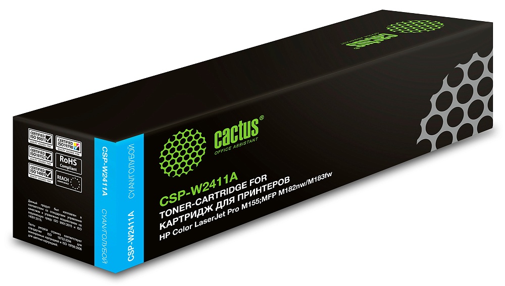 лазерный Cactus 216A голубой (850стр.) для HP Color LaserJet Pro M155;MFP M182nw/M183fw