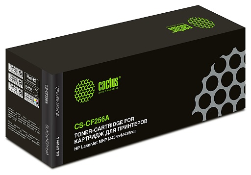 лазерный Cactus 256A черный (7400стр.) для HP LJ MFP M436n/M436nda