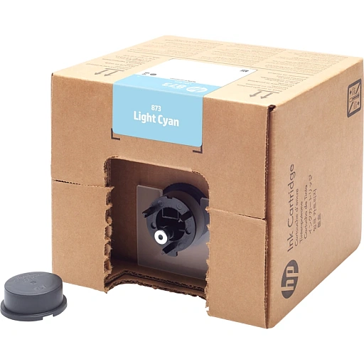HP 873 3-liter Lt Cyan Latex Ink Cartridge