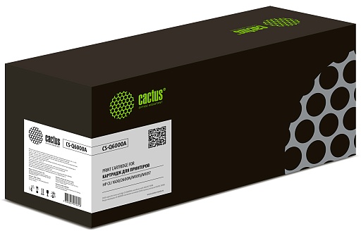 лазерный Cactus Q6000A черный (2500стр.) для HP CLJ 1600/2600N/M1015/M1017
