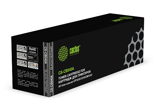 лазерный Cactus 540A черный (2200стр.) для HP CLJ CP1215/1515/CM1312