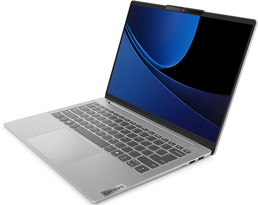 Lenovo IdeaPad Slim 5 14IMH9 14"(1920x1200 OLED)/Intel Core Ultra 7 155H(1.4Ghz)/32768Mb/1024SSDGb/noDVD/Int:Intel Arc Graphics/Cam/BT/WiFi/57WHr/war 1y/1.46kg/cloud grey/noOS + 65W, RU kbd