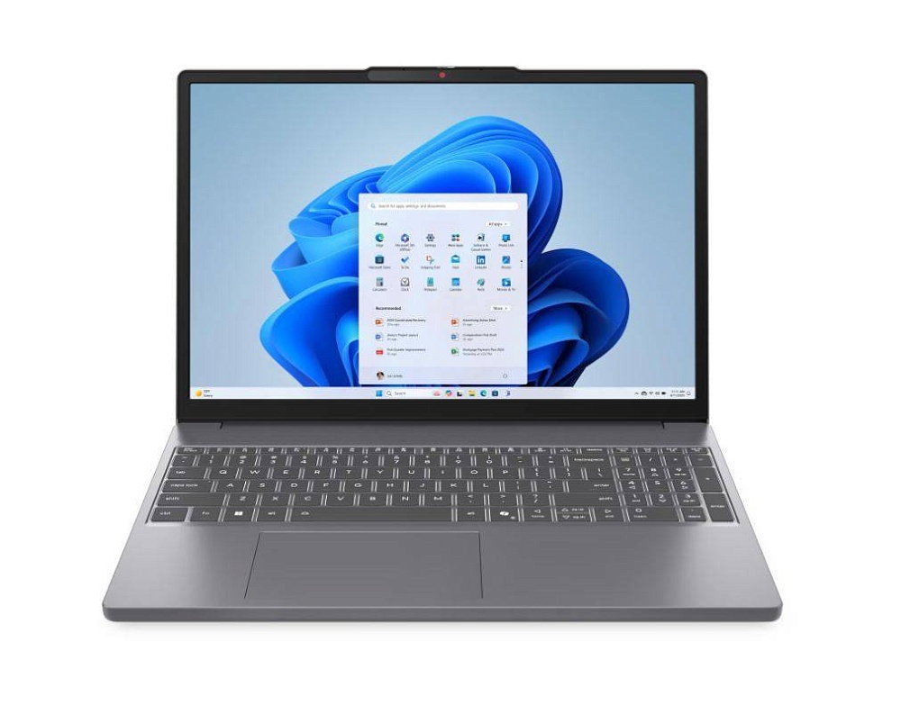 Ноутбук Lenovo IP3 Slim 15IRH10 15.3" WUXGA IPS, Intel Core i5-13420H, 16Gb, 512Gb SSD, no OS, серый (83K100VEIN)*